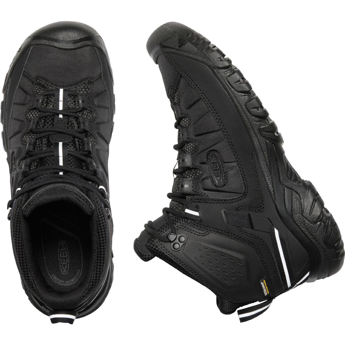 Keen Men's Targhee Exp Mid WP in Black