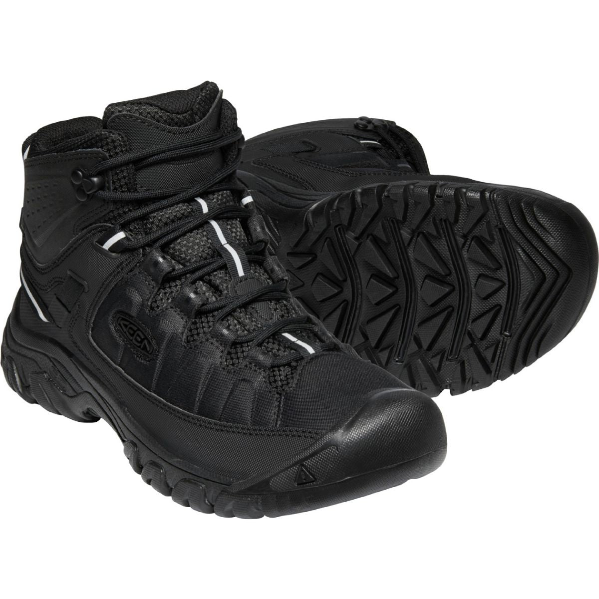 Keen Men's Targhee Exp Mid WP in Black