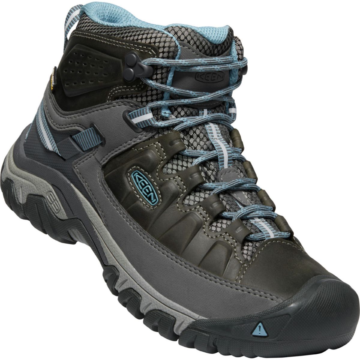 Keen Women's Targhee III Mid WP in Magbet/Atlantic Blue