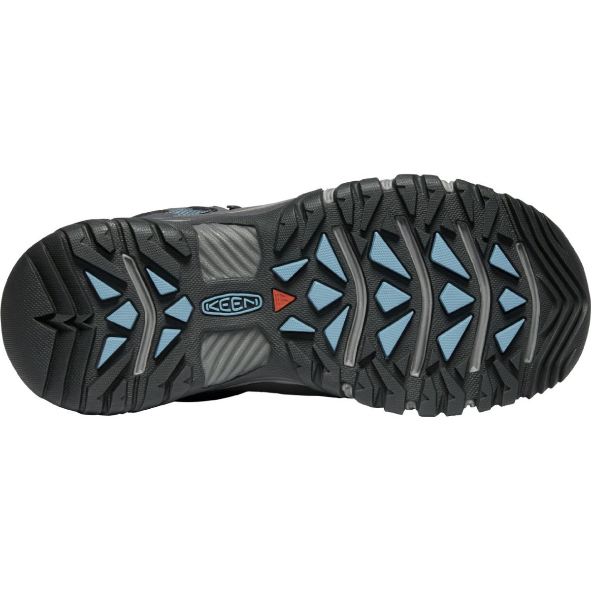 Keen Women's Targhee III Mid WP in Magbet/Atlantic Blue