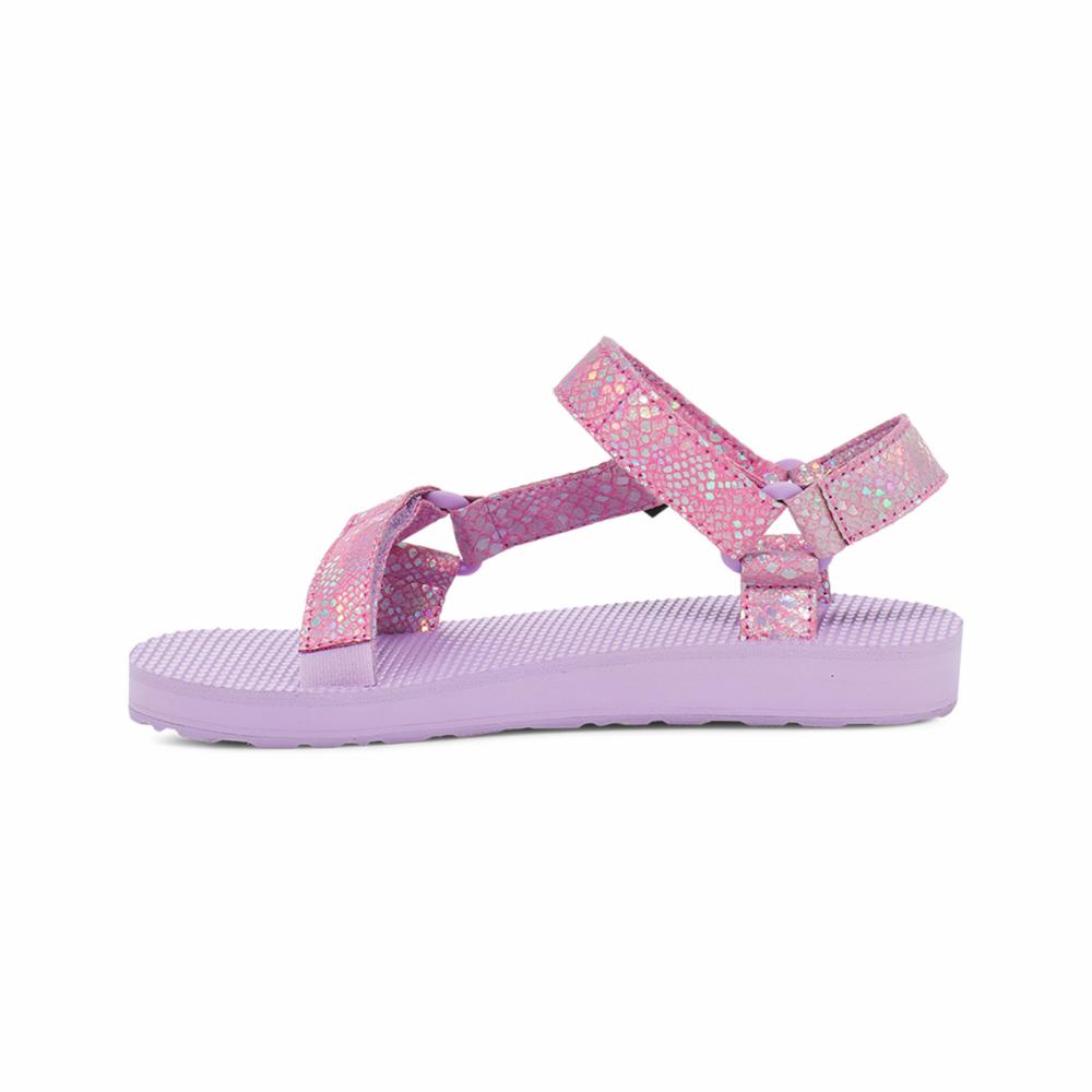 Teva  Kids' Original Universal Sparklie Child Purple M