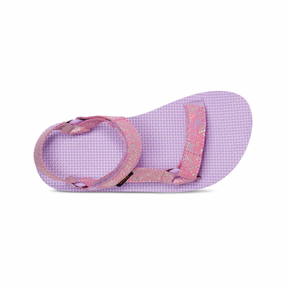 Teva  Kids' Original Universal Sparklie Child Purple M