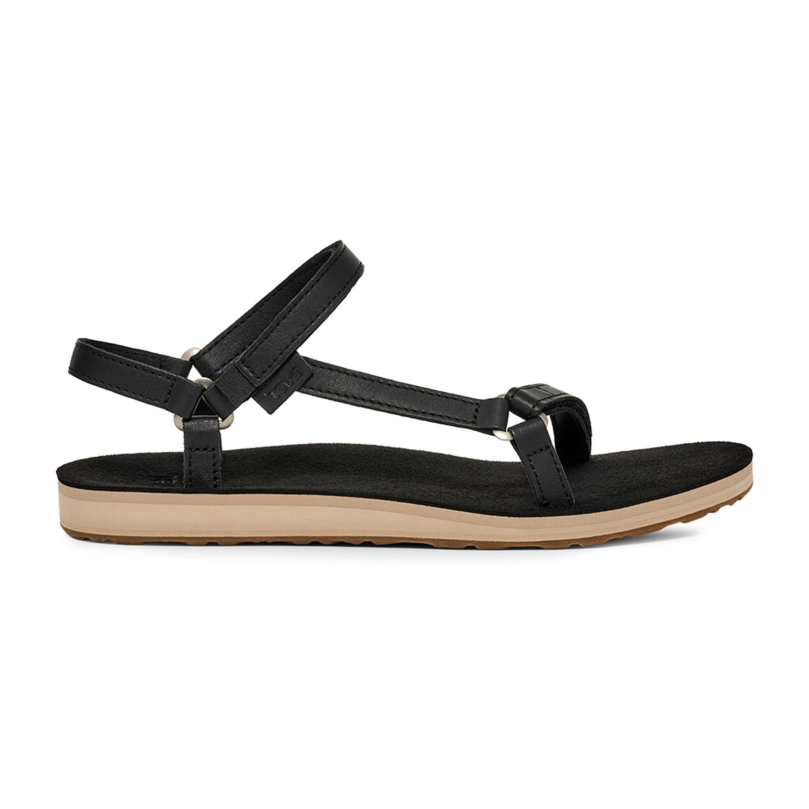 Teva  Women's Original Universal Slim Lea  Black M