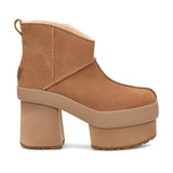 Ugg Women's New Heights Platform Mini in Chestnut