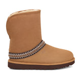 Ugg Women's Classic Short Crescent in Chestnut