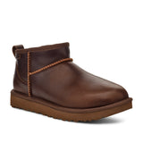 Ugg Women's Classic Ultra Mini Lthr Regen in Ironwood