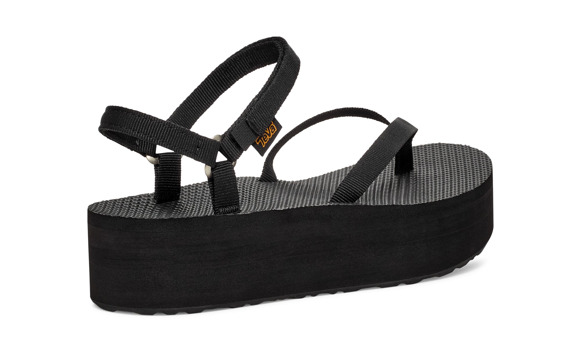 Teva Women's Flatform Sandal Slim  In Black M