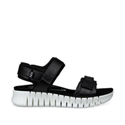 ECCO Women's Gruuv Sol Lea in Black