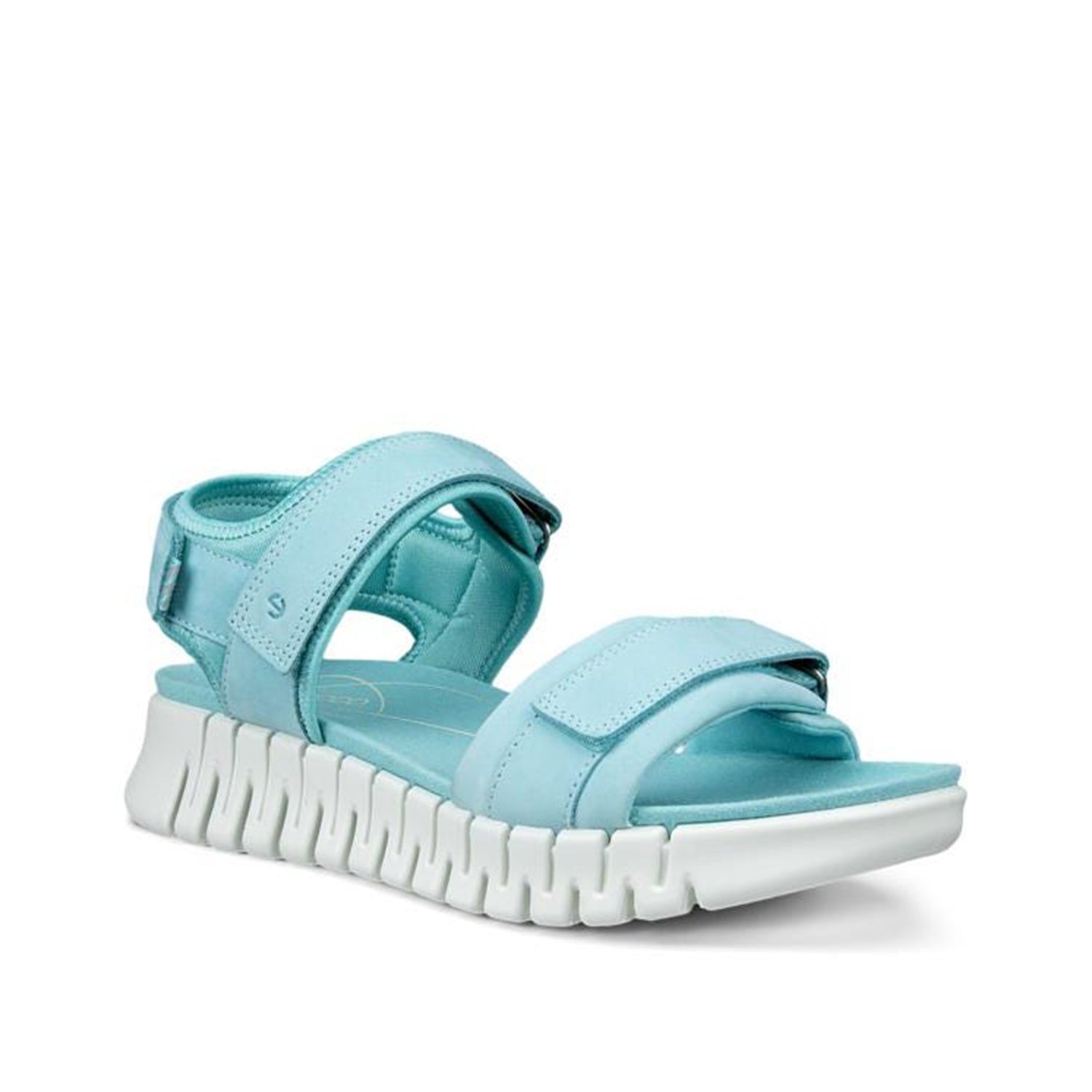 ECCO Women's Gruuv Sol Lea in Aquatic