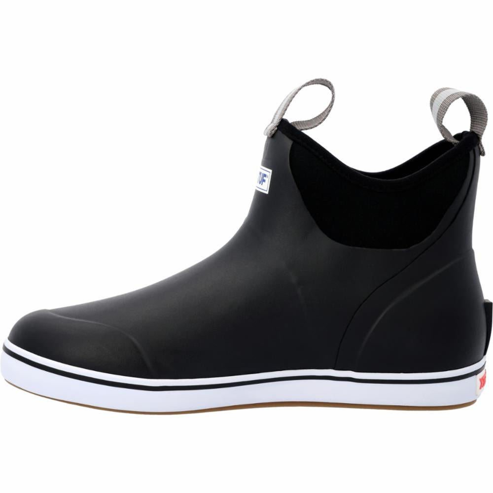 Xtratuf Men's  6" Ankle Deck Boot Ankle Deck Boot Men In Black M