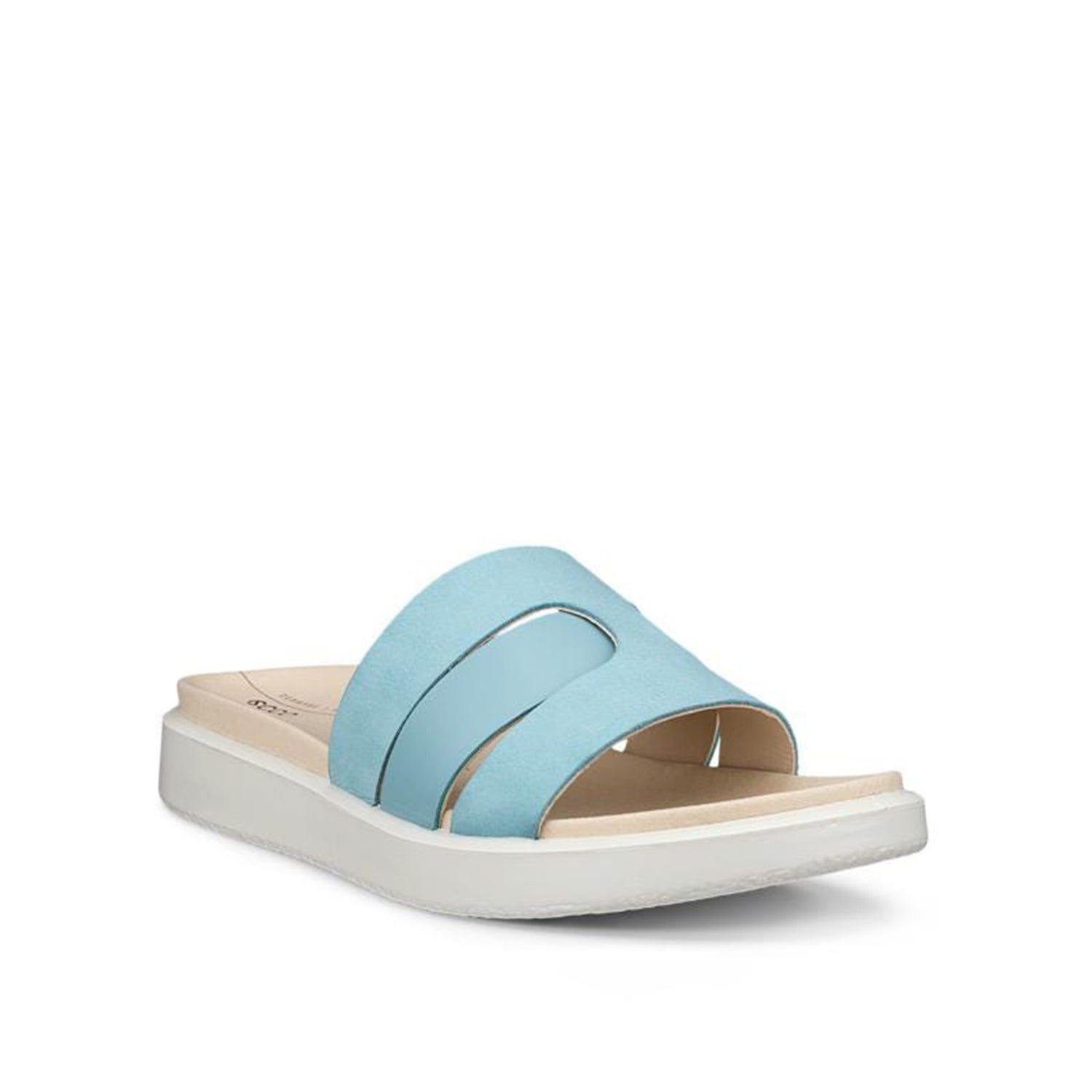 ECCO Women's Flowt Slide in Aquatic