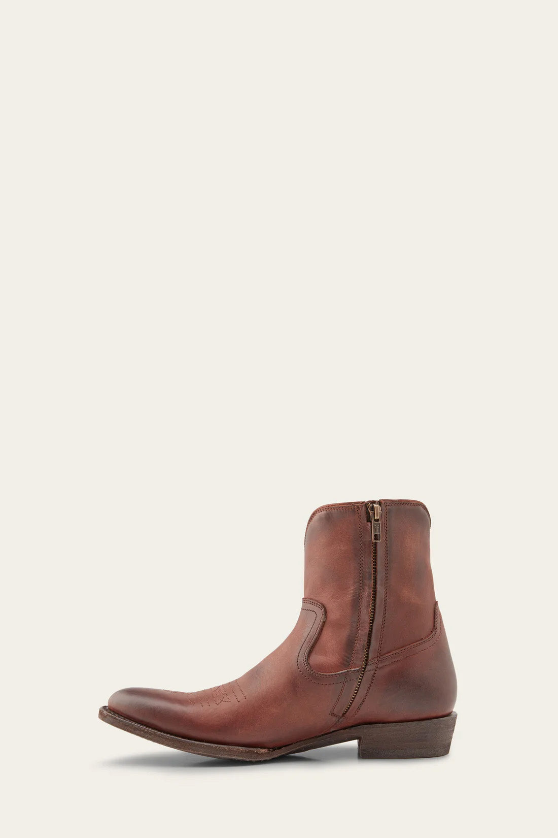 Frye Men's Austin Inside Zip In Cognac M