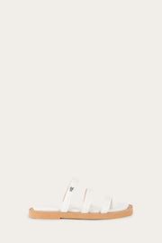 Frye  Women's Faye Strappy Slide White M
