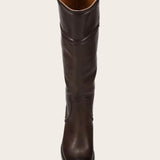 Frye  Women's 40672 Jean Tall Pull On Chocolate/Vintage M