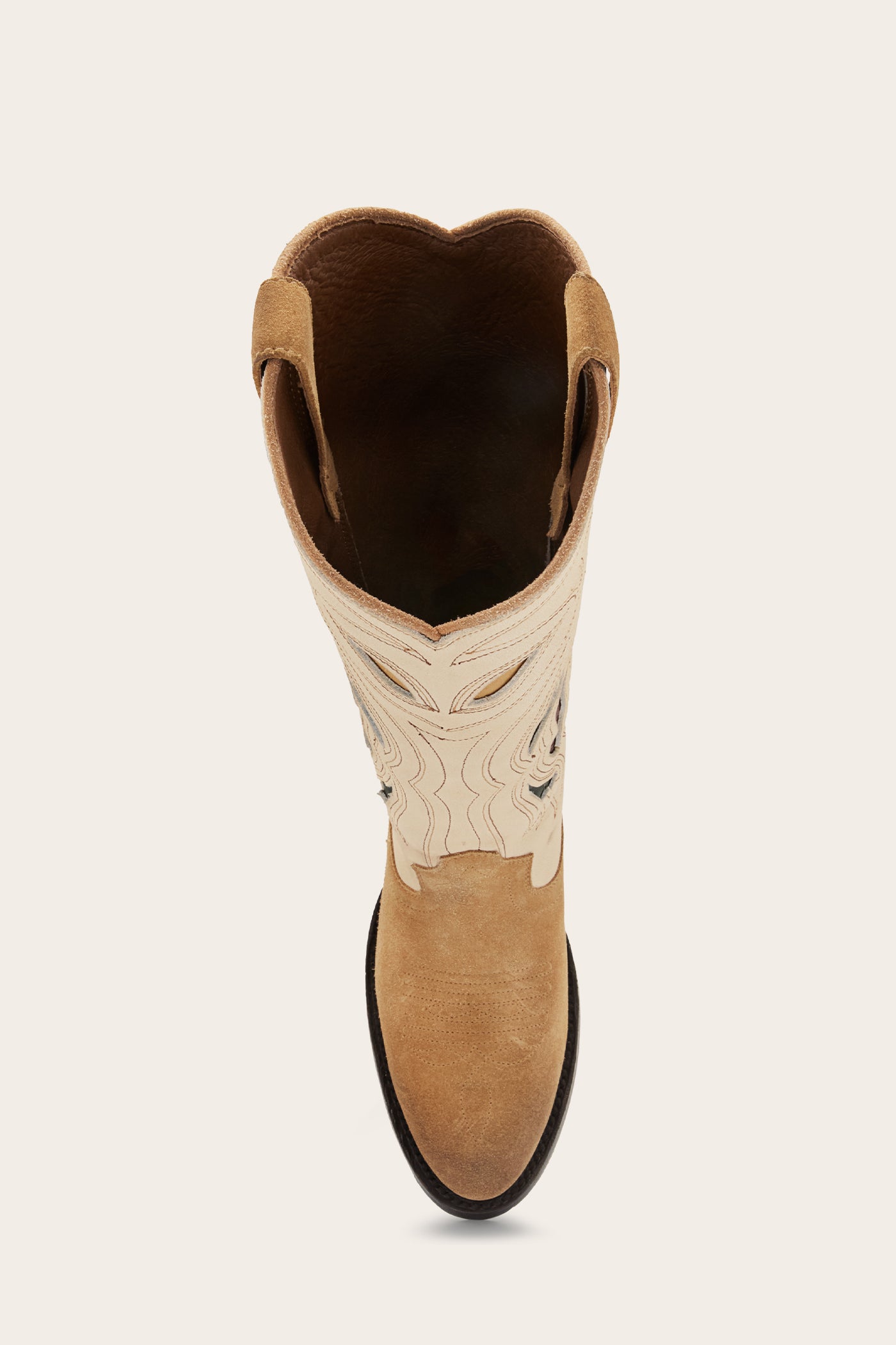 Frye Women's Shelby Deco Stitch Pull On In White M