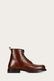 Frye Men's Hudson Plain Toe Workboot In Mahogany M