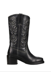 Frye  Women's Kate Deco Stitch Black M