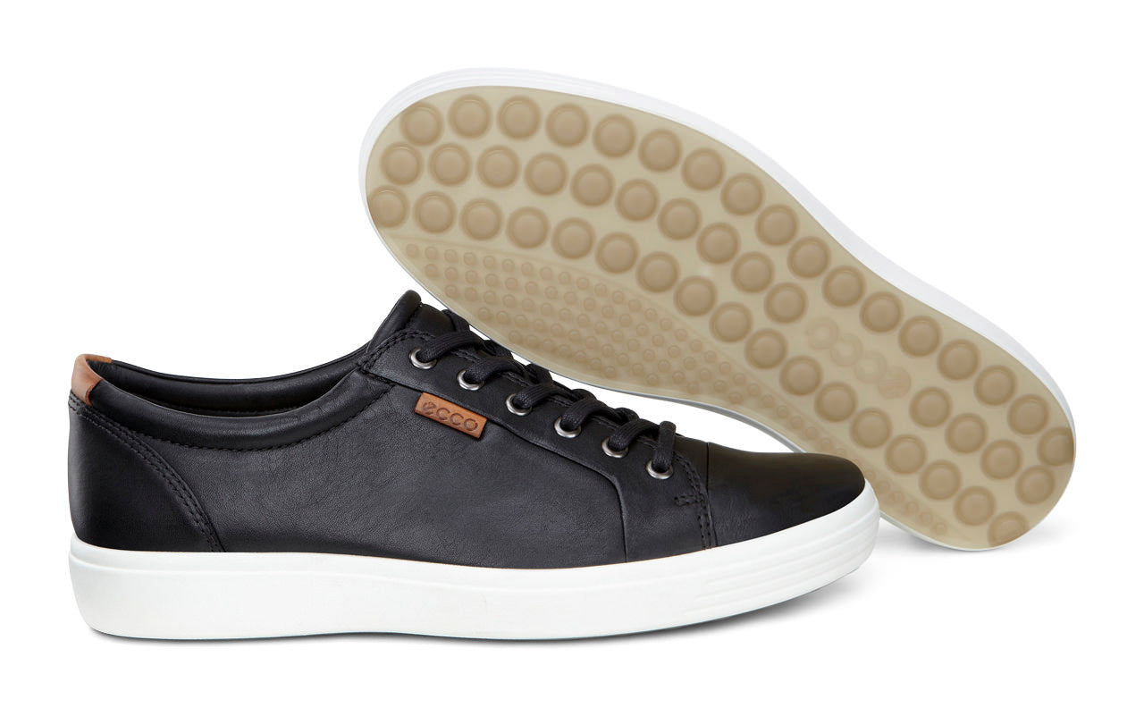 Ecco Men's Soft 7 Droid in Black