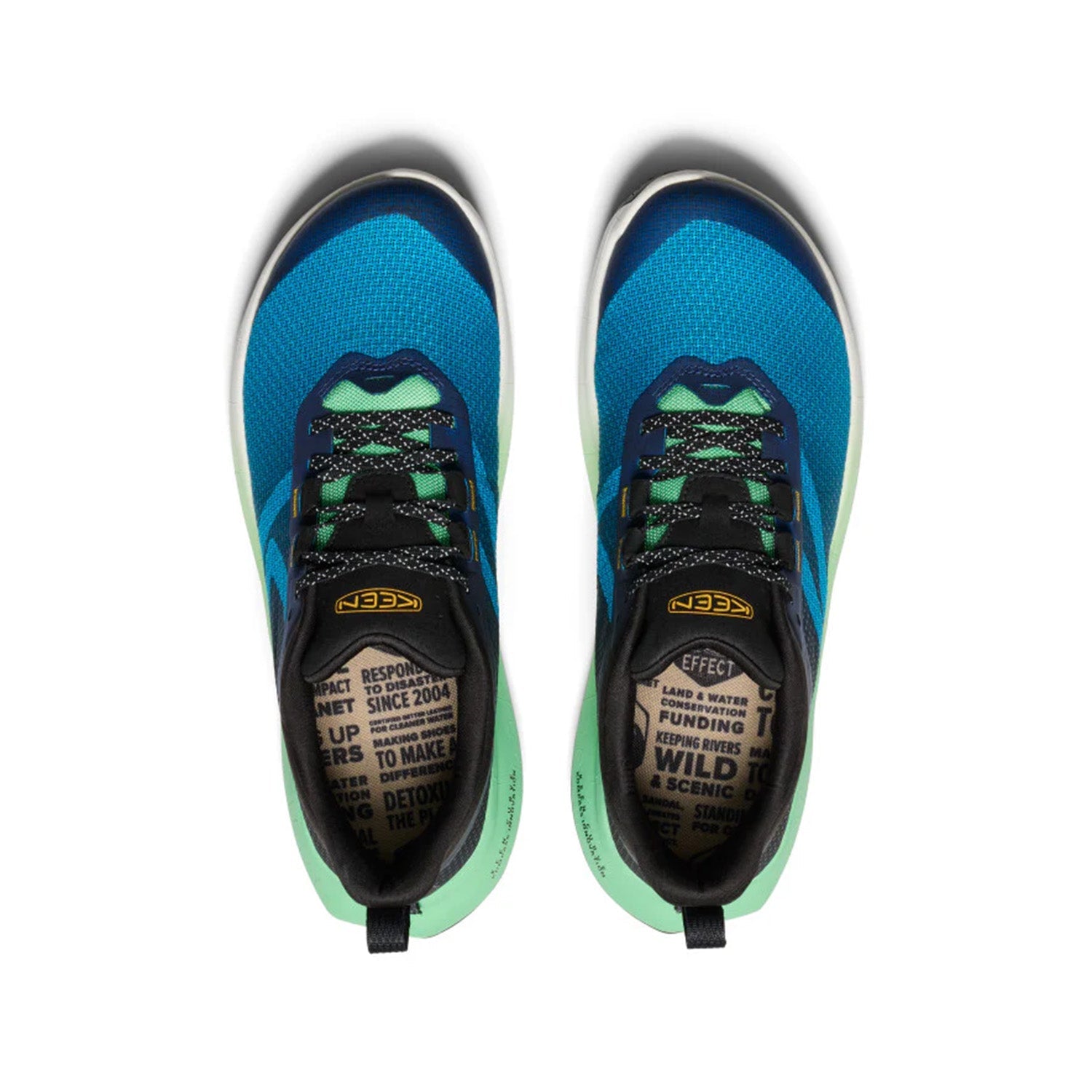 Keen Men's 450 Dirt in Blue Danube/Absin The Green