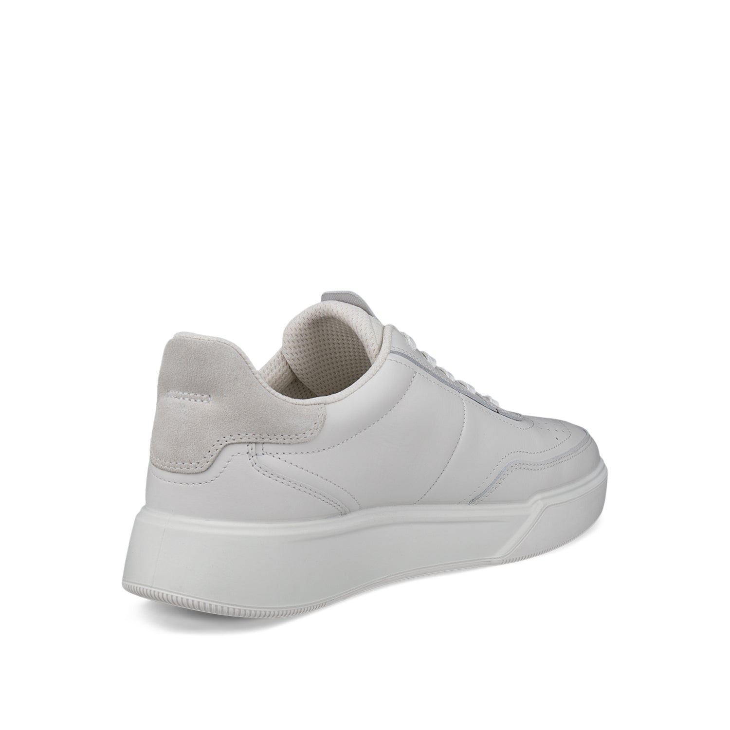 ECCO Men's Street Court M in White/Shadow White