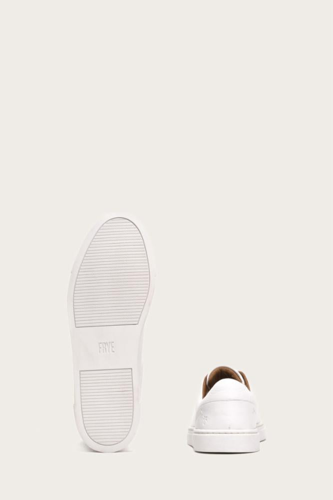 Frye  Women's Ivy Low Lace White M