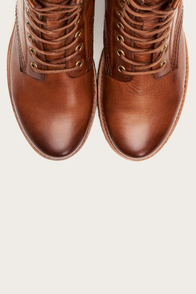 Frye  Women's Veronica Combat Brown M