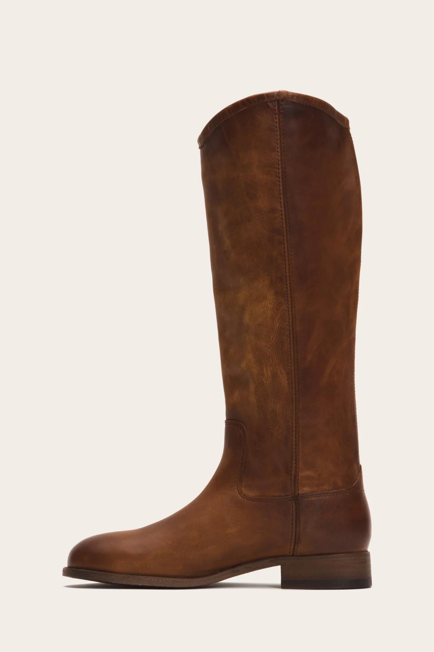 Frye  Women's Melissa Button Tall 2 Wc Brown M
