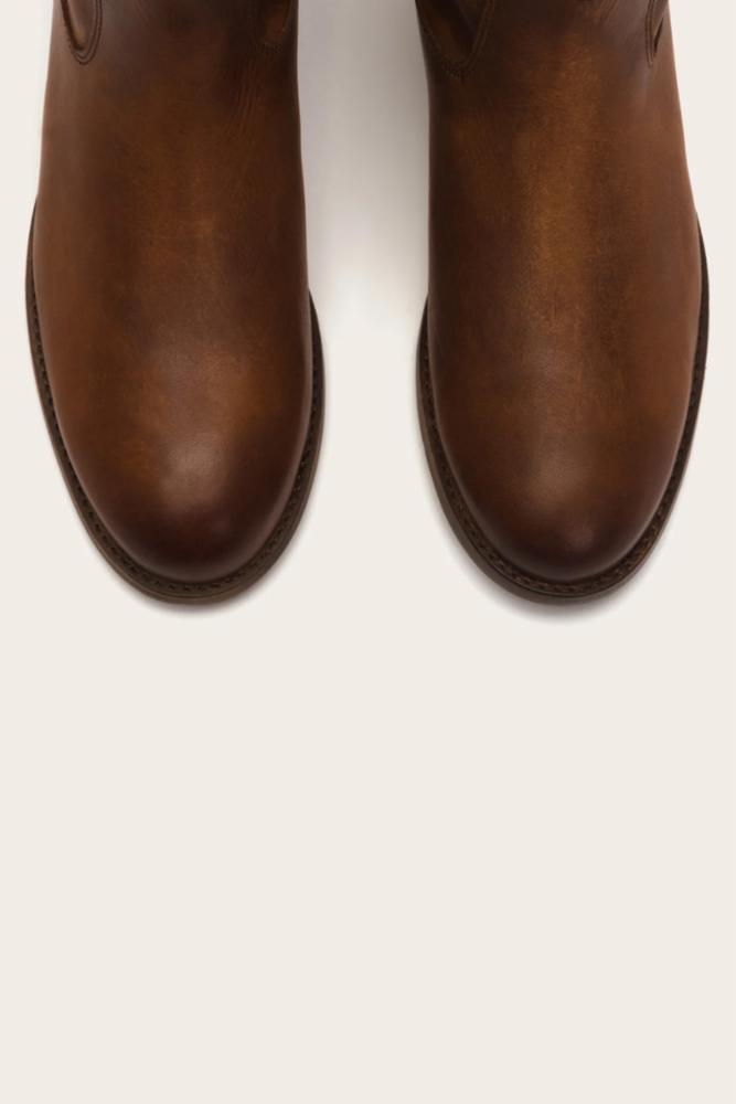 Frye  Women's Melissa Button Tall 2 Wc Brown M