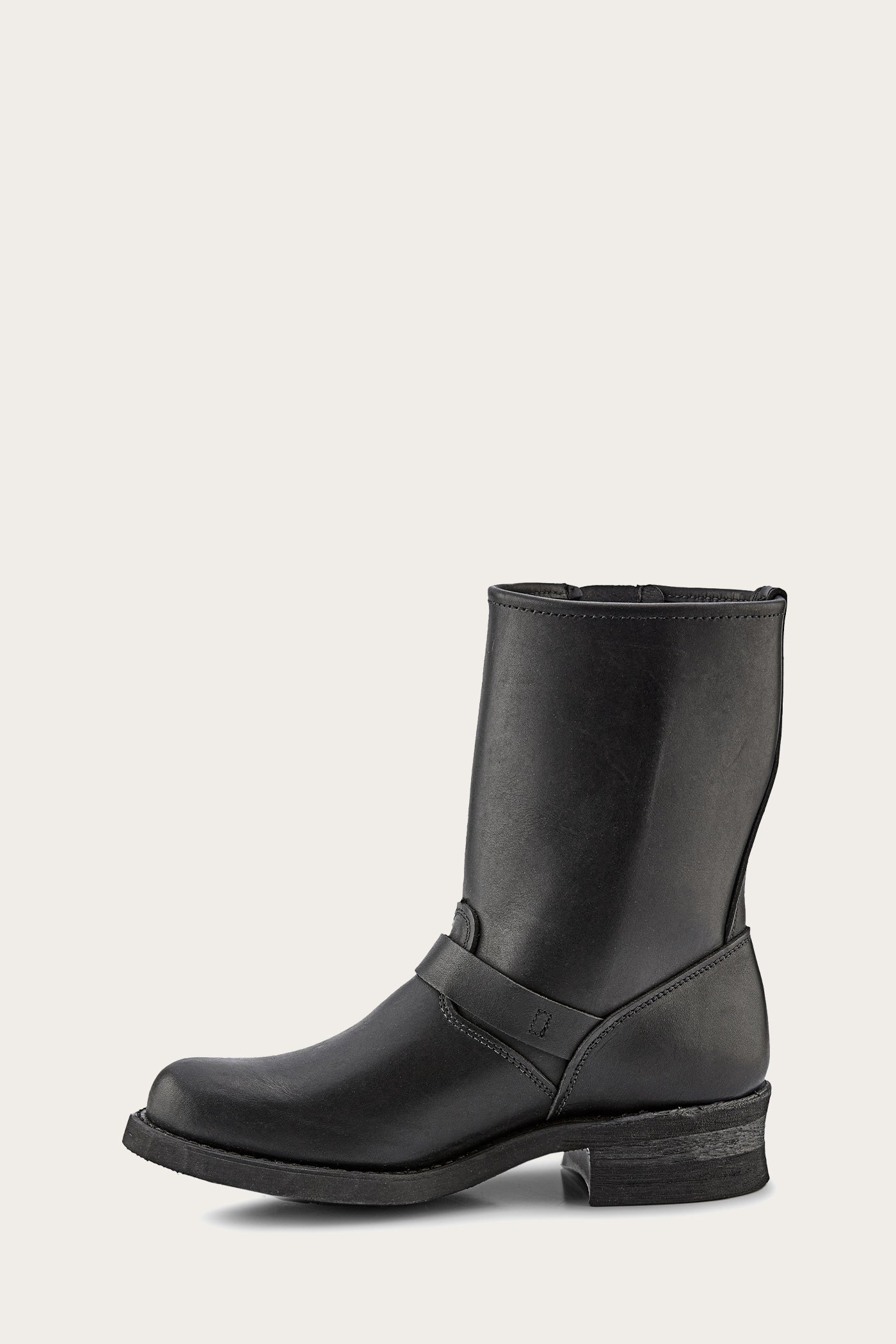 Frye Men's Engineer 12R In Black/Greasy M