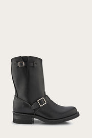 Frye Men's Engineer 12R In Black/Greasy M