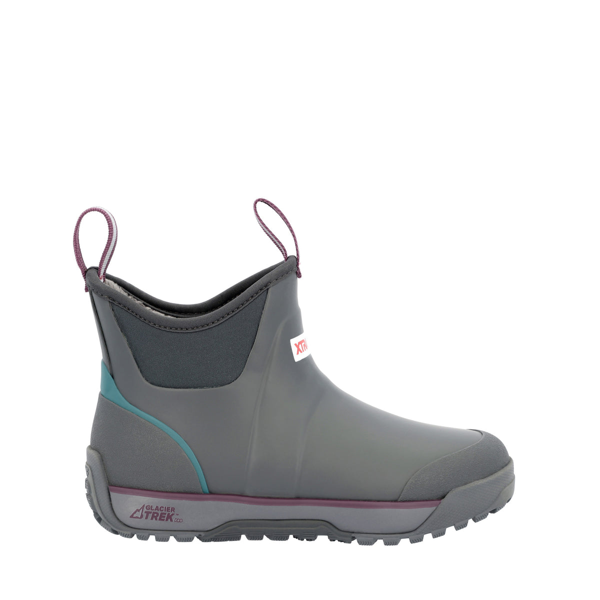 Xtratuf Women's  6" Adb Ice Rubber Ankle Deck Boot Ice Women In Darkshadow M