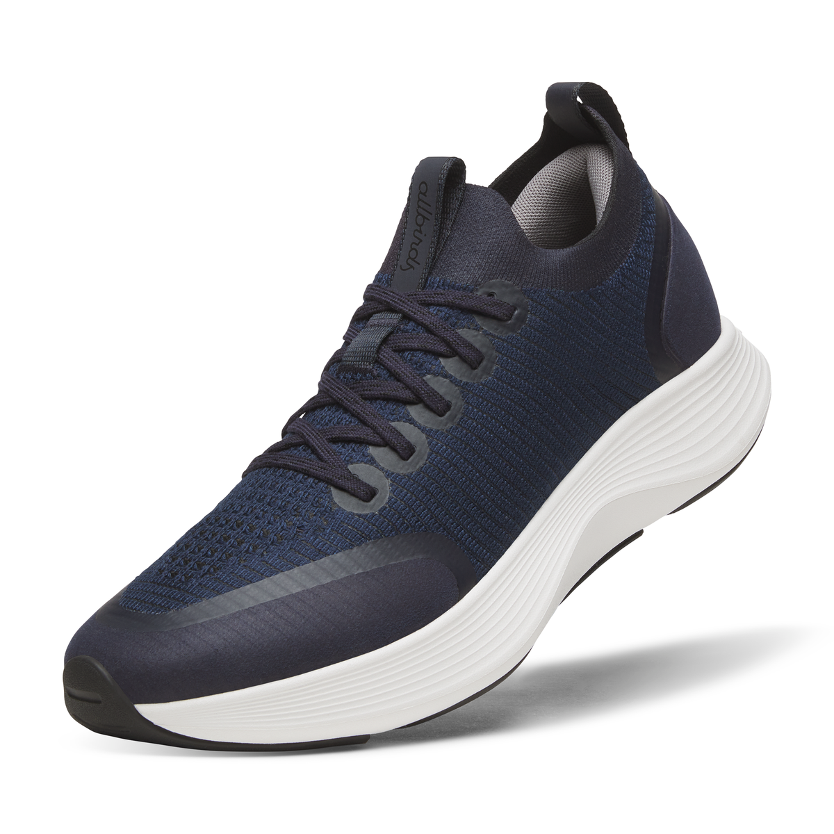 Allbirds Men's Strider in Dark Navy/Blizzard