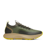 Allbirds Women's Strider Explore in Rustic Green/Hazy Beige