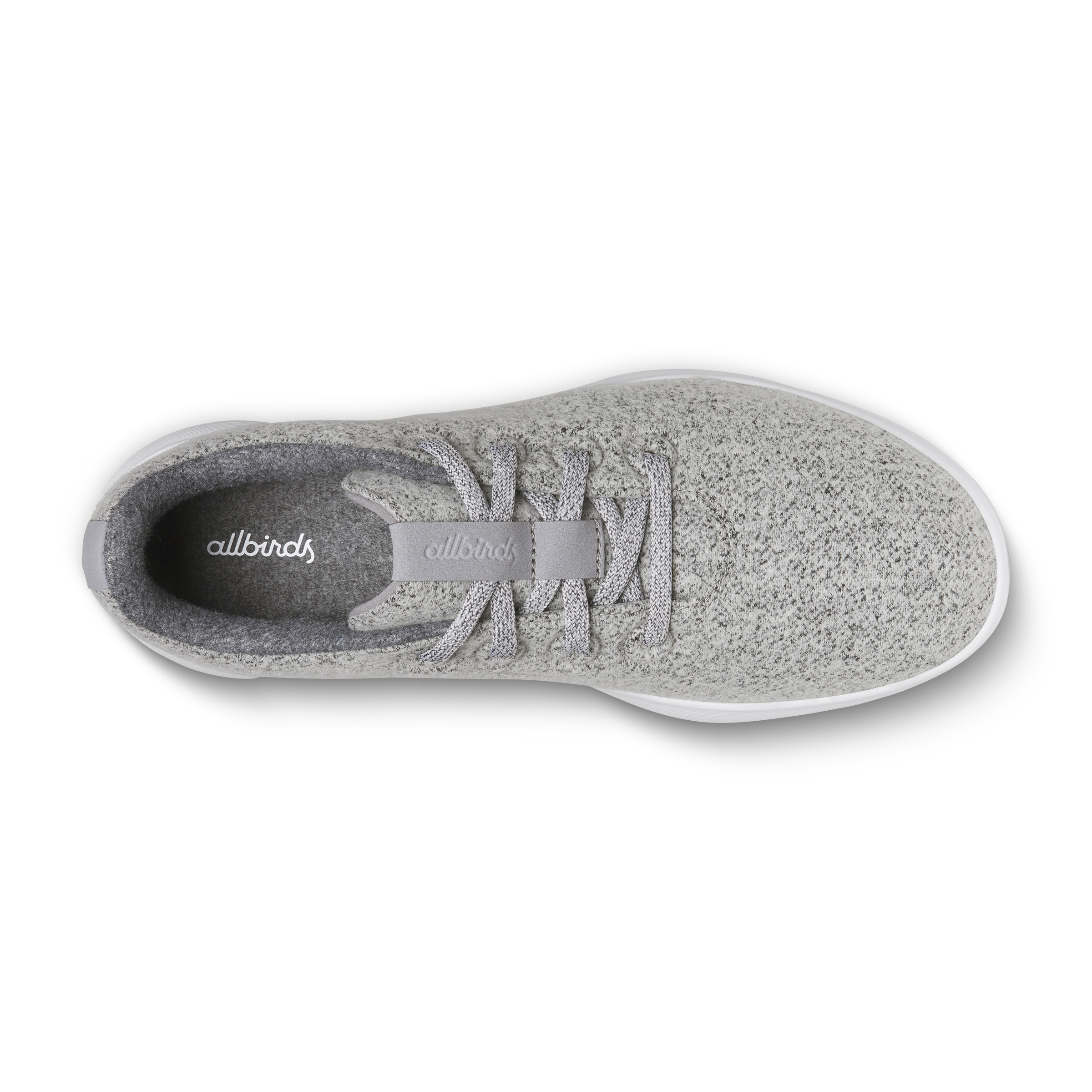 Allbirds Women's Wool Runner NZ in Medium Grey/Blizzard