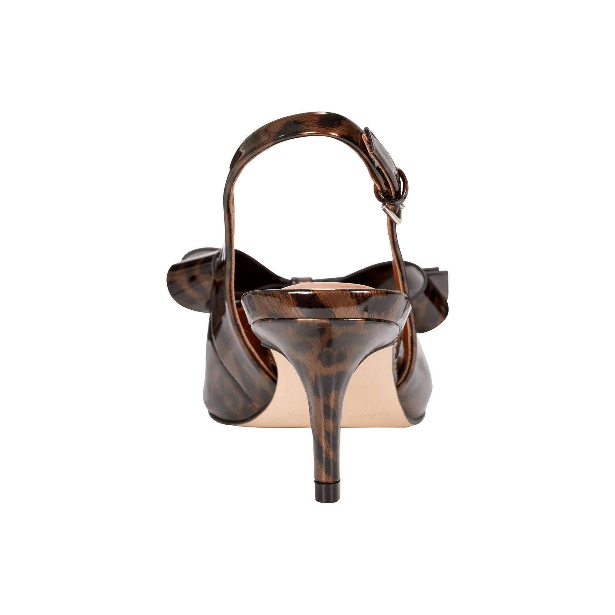 Marc Fisher Women's Allon Fall Leopard02/Patent Leopard M