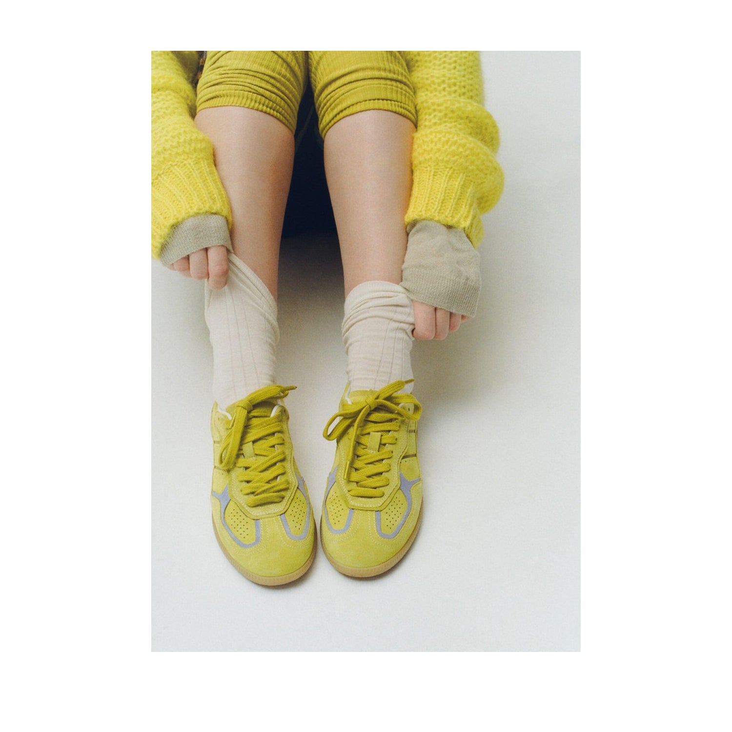 Alohas Women's TB. 490 Rife in Acid Green