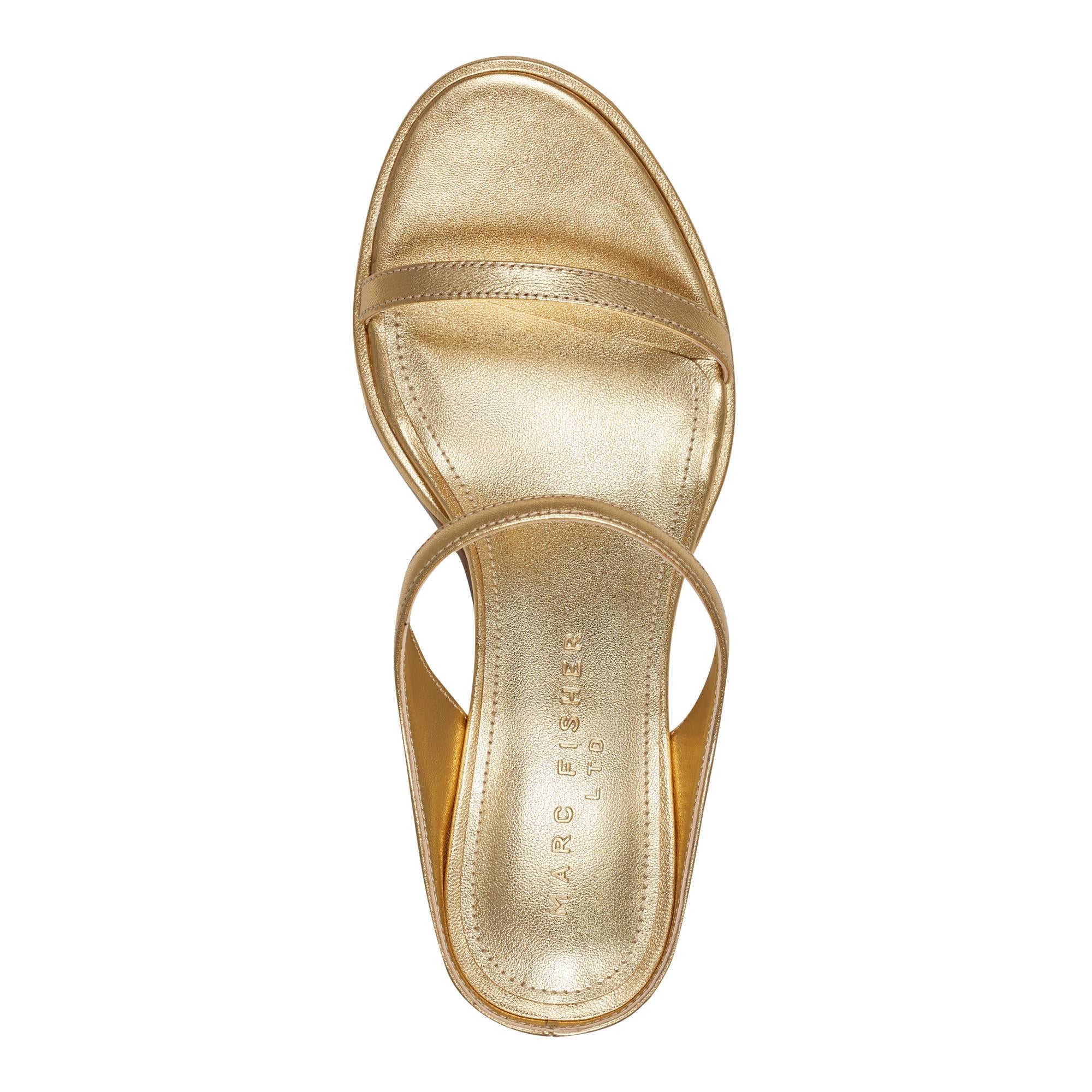 Marc Fisher Ltd Women's Alonde Gold2213/Mercury (Gr) M