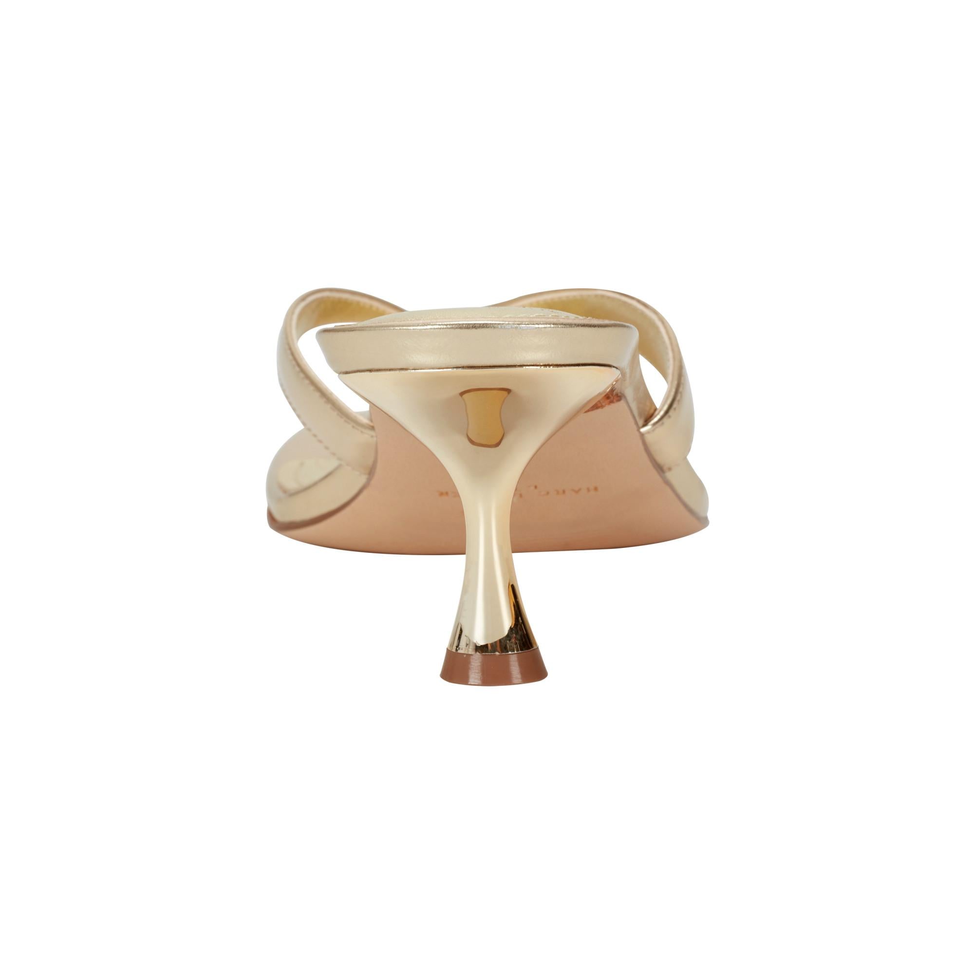 Marc Fisher Ltd Women's Amelea Oro/Cow Specchio Mirror (Gr) M