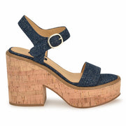 Nine West Women's Amye7 Blue M