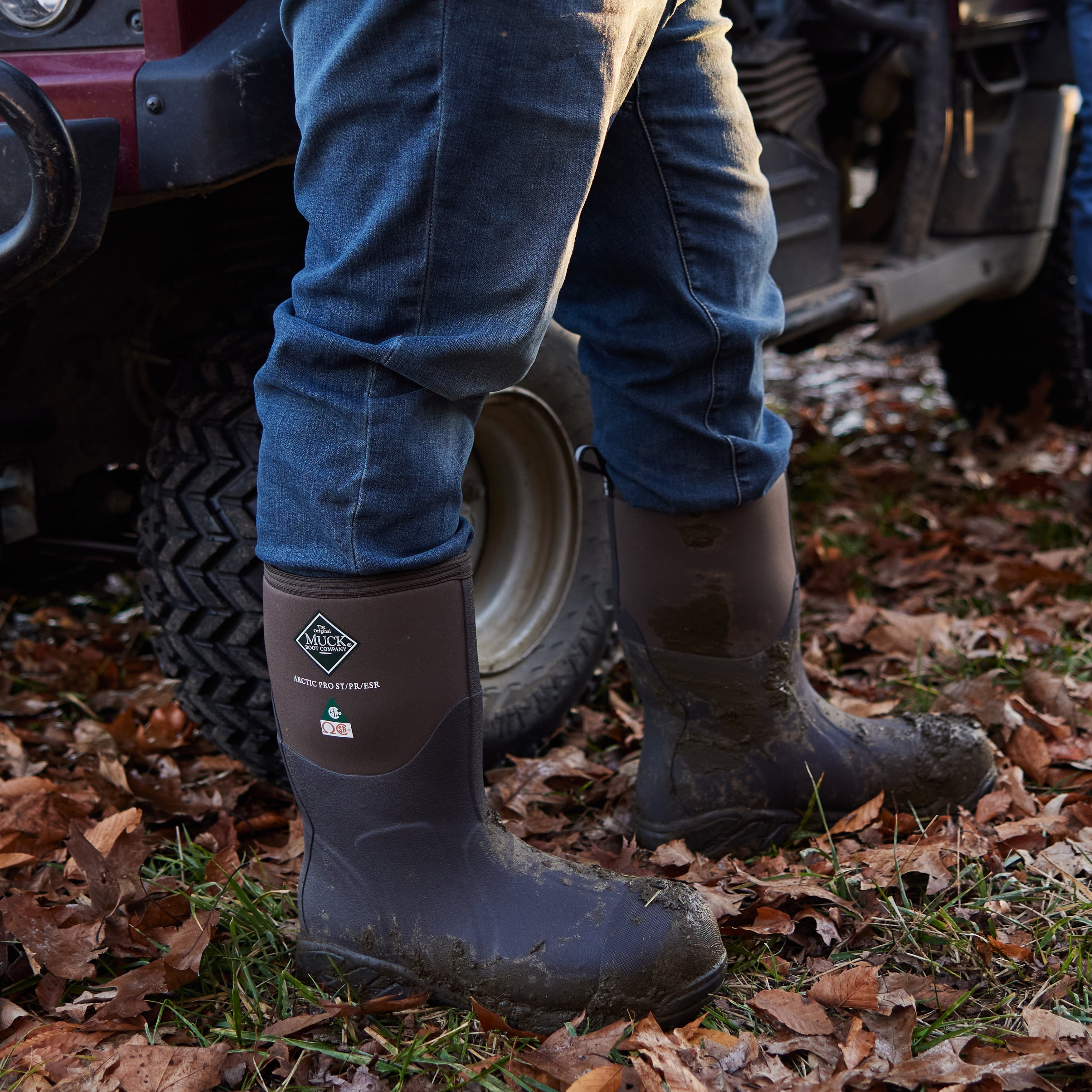 Muck Men's Arctic Pro Steel Toe Mid Csa  Arctic Pro Men In Brown M