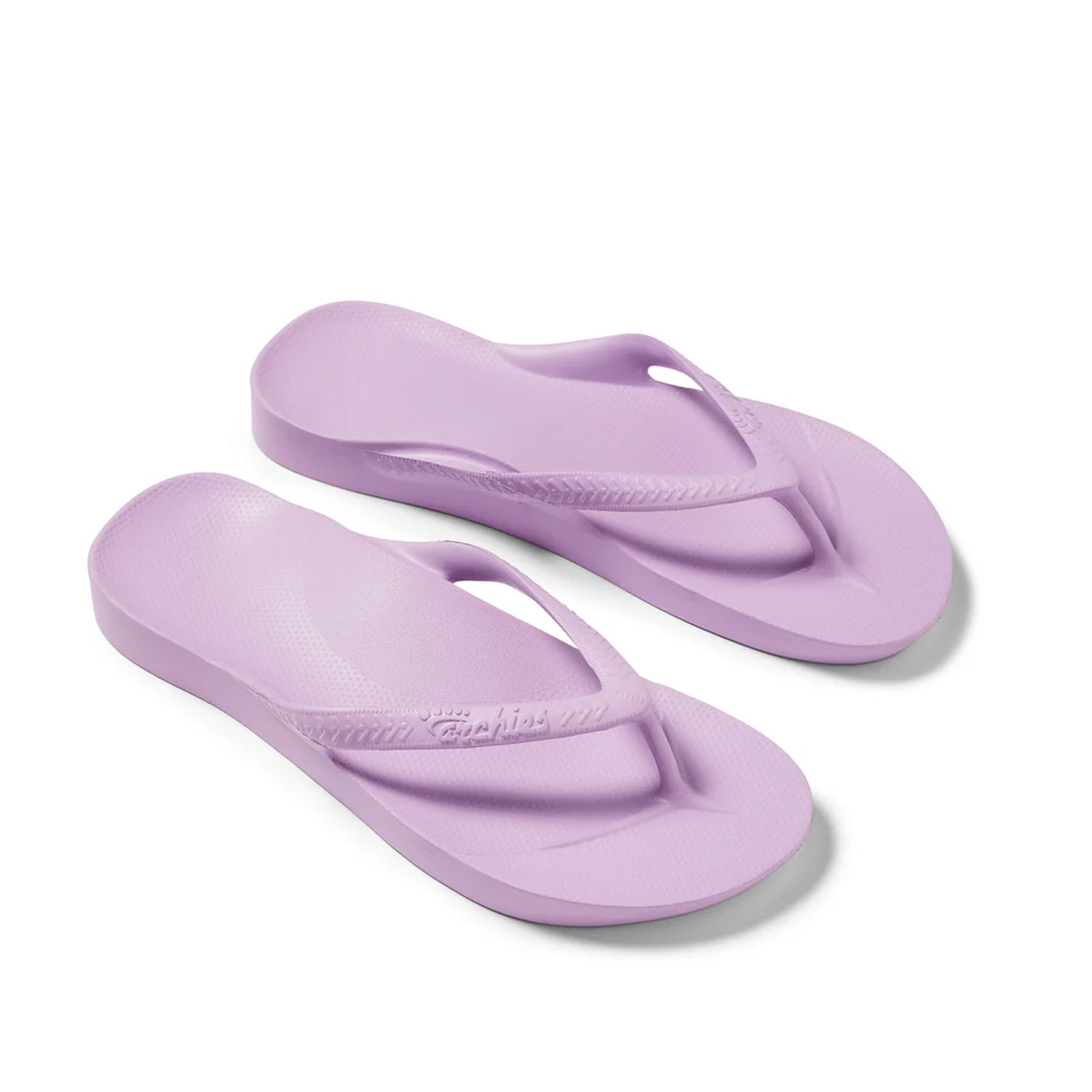 Archies Women's Support Flip Flops in Lilac