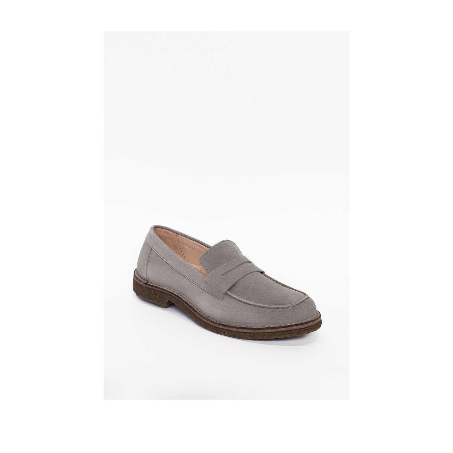 Astorflex Men's Mokaflex Loafer in Antelope Grey