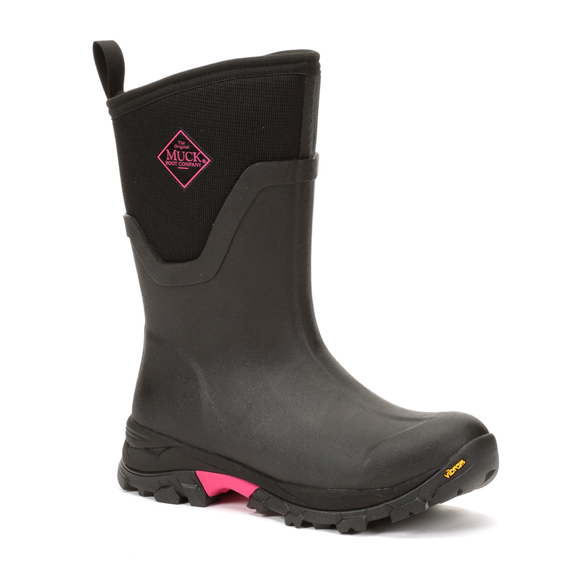 Muck Women's Asvma404 In Black/Hotpink
