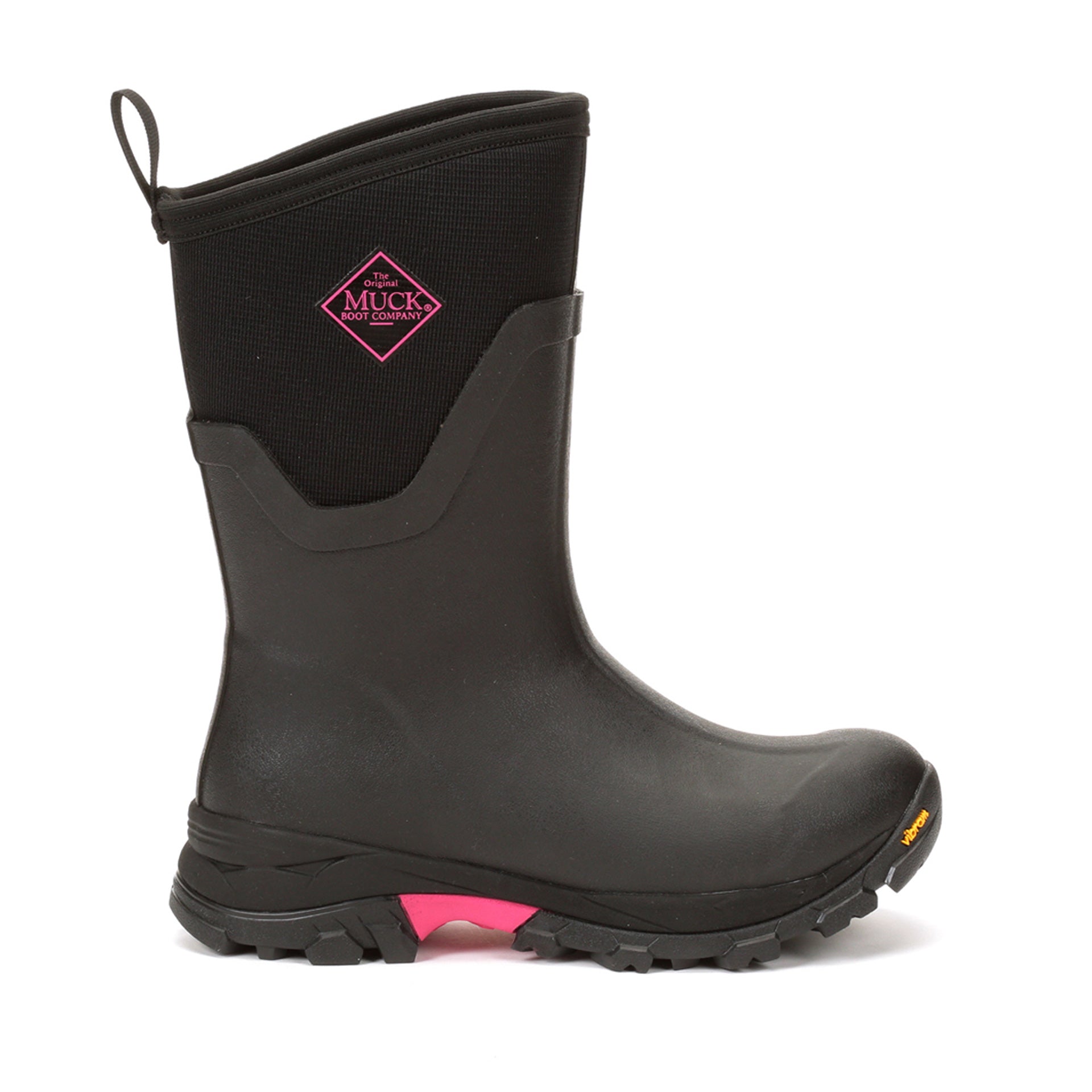 Muck Women's Asvma404 In Black/Hotpink