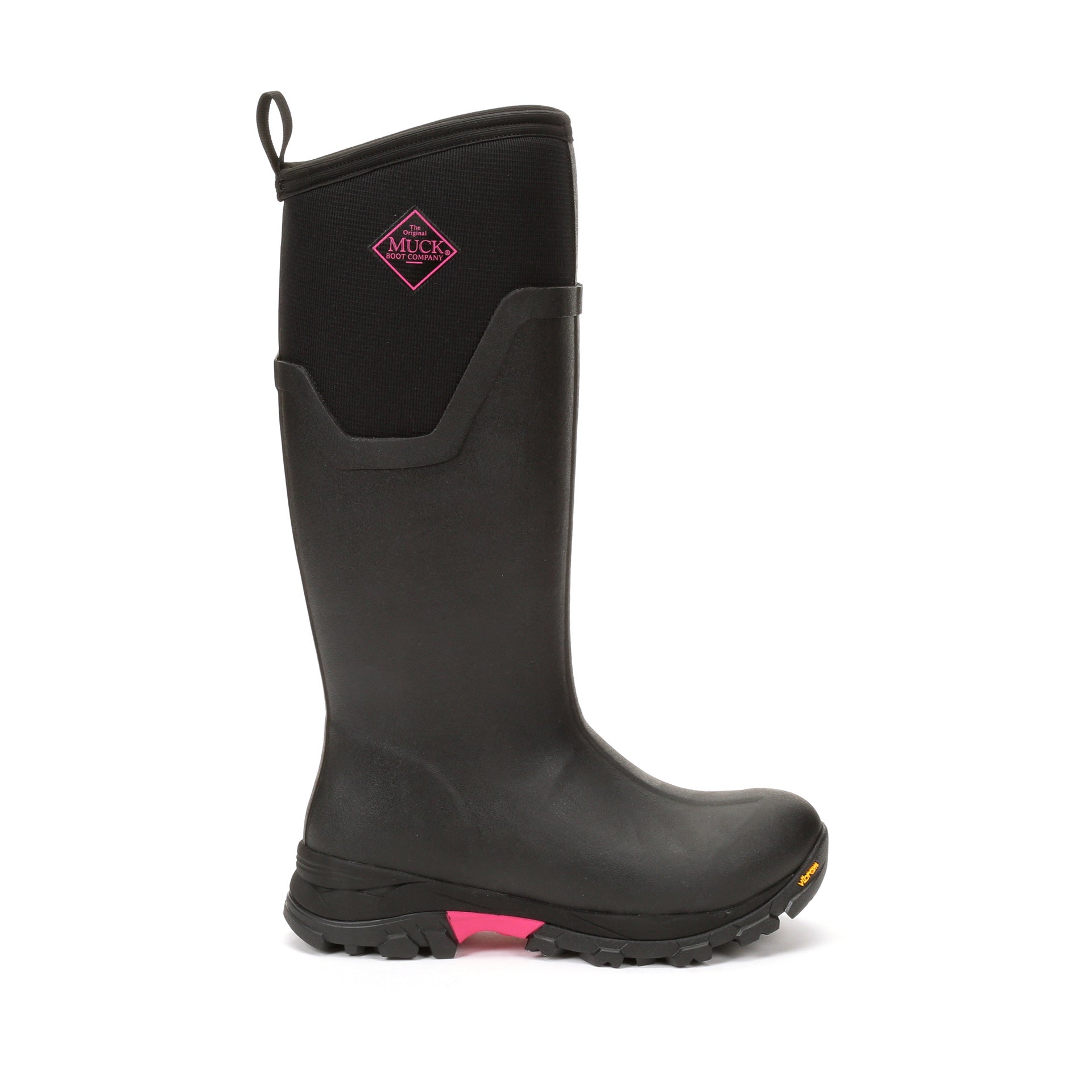 Muck Women's Asvta404 In Black/Hotpink