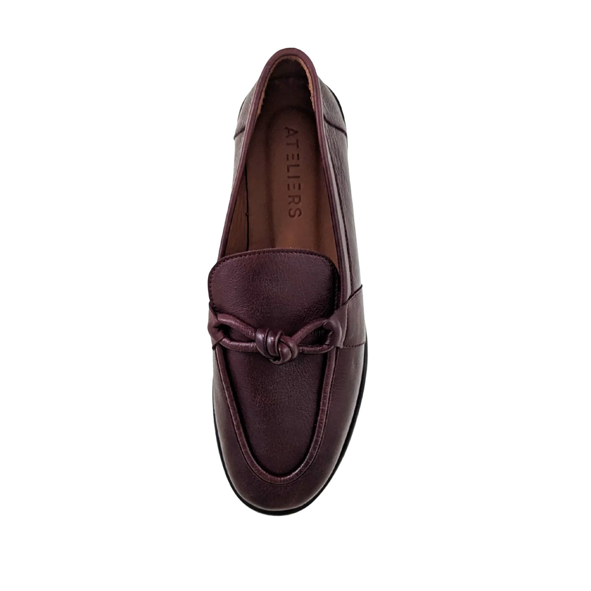 Ateliers Women's Serena Flat in Bordo