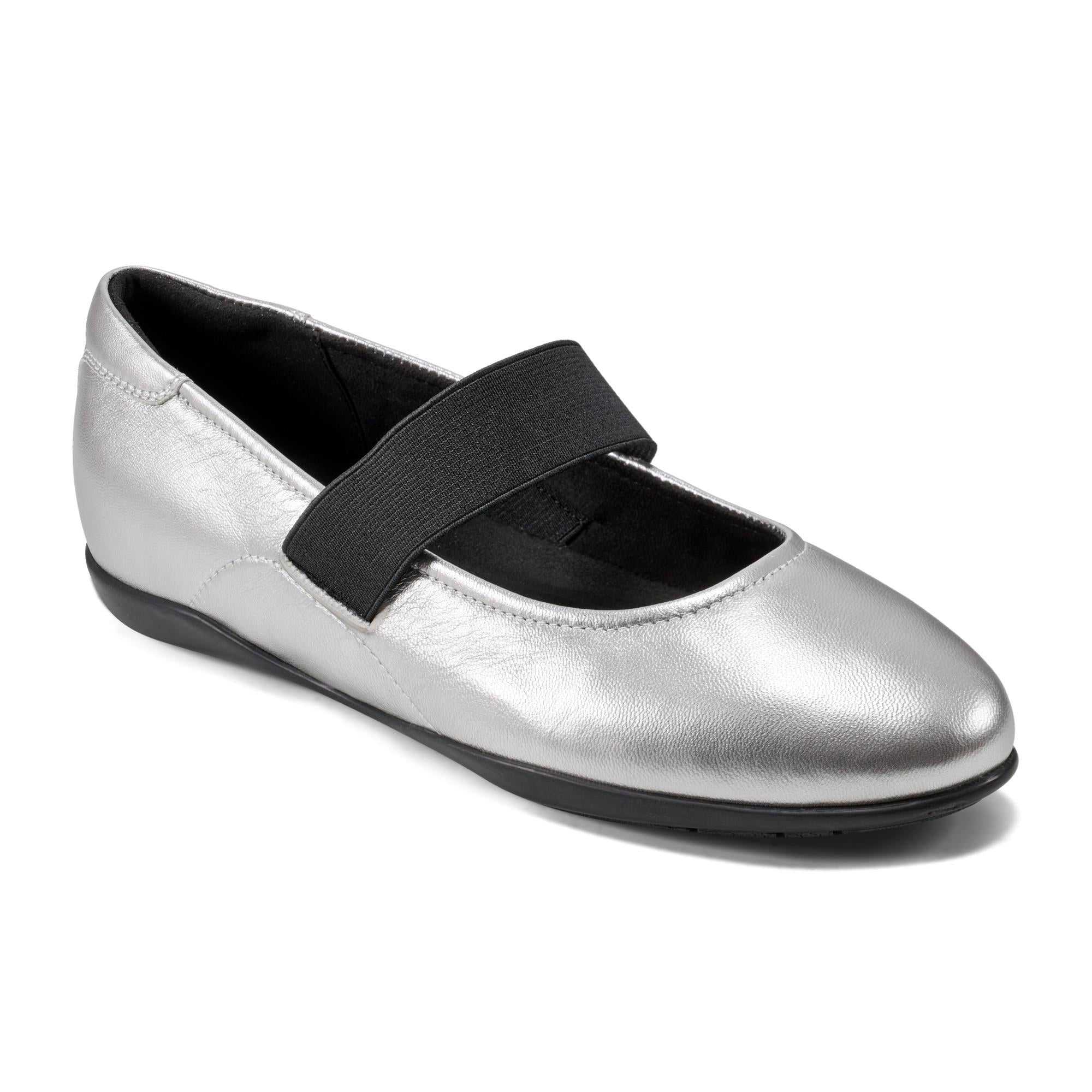 Rockport  Women's Aver2 Ballet Silver W