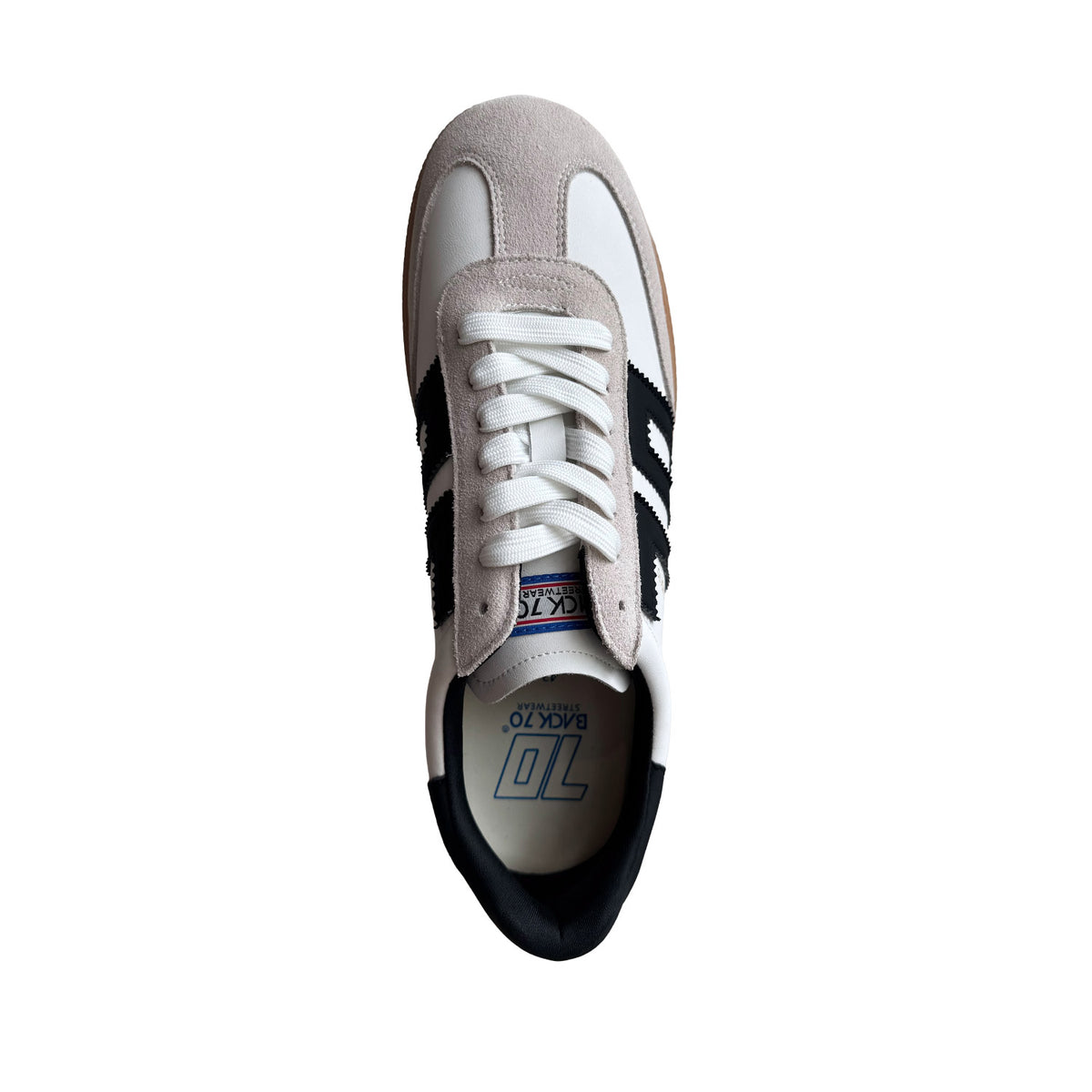 Back 70 Men's Cloud 2505-10 in White/Black