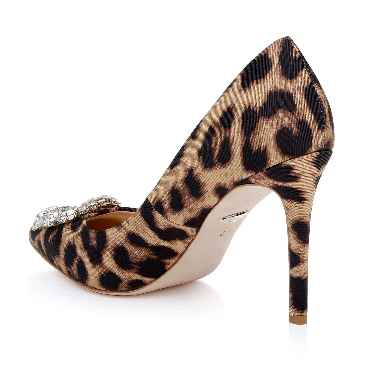 Badgley Mischka Womens Cher in Natural Leopard