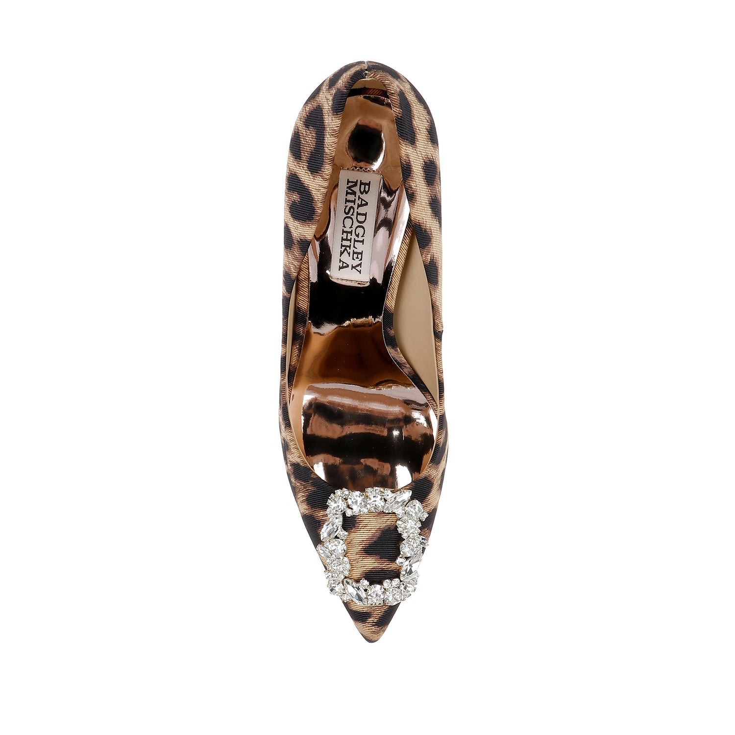 Badgley Mischka Womens Cher in Natural Leopard